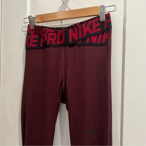 Nike Pro Crossover Waistband Ankle Leggings